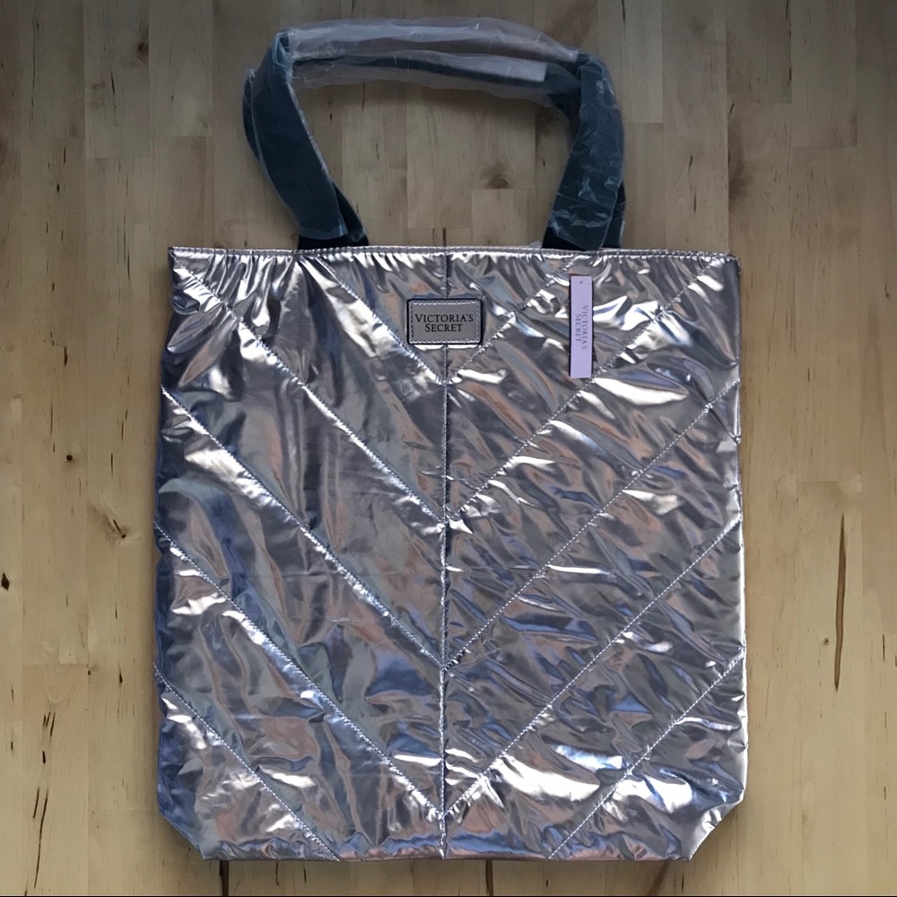 Victoria’s Secret Rose Gold Tote Bag